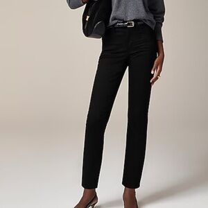 J Crew Toothpick Black Jeans Size 30
